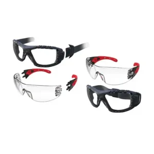 EVOLVE Safety Glasses with Gasket & Headband - Clear Lens