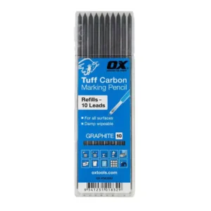 OX Pro Tuff Carbon Refills Basic Colour & Graphite Lead â€“ 10 Pack