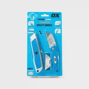 OX Twin Pack Utility Knives